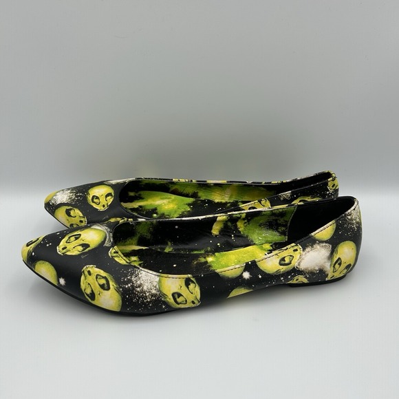Iron‎ Fist Alien Area 51 Ballet Flats Size 11 Rare - Picture 4 of 8